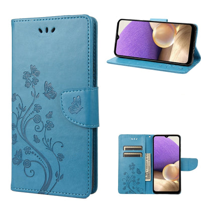 Butterfly Flower Pattern Flip Leather Phone Case, For Samsung Galaxy A23e / A23s, For Motorola Moto E22 / E22i, For Nothing Phone 1