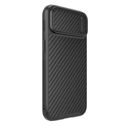 NILLKIN Synthetic Fiber Camshield Magnetic Phone Case, For iPhone 14, For iPhone 14 Plus