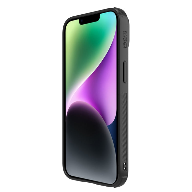 NILLKIN Synthetic Fiber Camshield Magnetic Phone Case, For iPhone 14, For iPhone 14 Plus