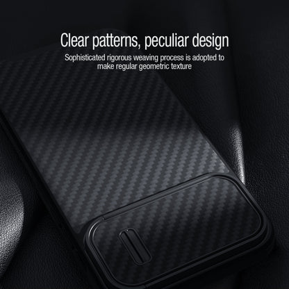 NILLKIN Synthetic Fiber Camshield Magnetic Phone Case, For iPhone 14, For iPhone 14 Plus