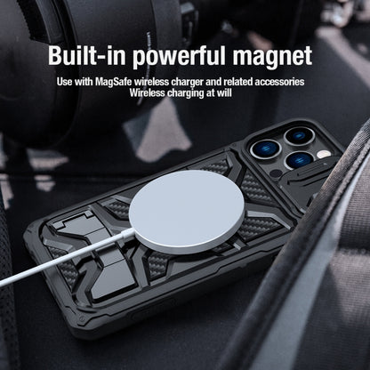 NILLKIN Sliding Camera Cover Design TPU + PC Magnetic Phone Case, For iPhone 14 Pro Max