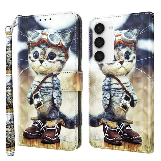 3D Painted Leather Phone Case, For Samsung Galaxy S23 5G, For Samsung Galaxy S23+ 5G, For Samsung Galaxy S23 Ultra, For Samsung Galaxy A14 5G, For Samsung Galaxy A23e, For Samsung Galaxy A04, For Samsung Galaxy A04s, For Xiaomi Redmi A1 2022