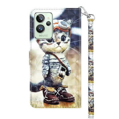 3D Painted Leather Phone Case, For Realme GT2 Pro, For Sony Xperia 5 IV, For Motorola Moto E22, For Honor X8 4G, For Honor 50
