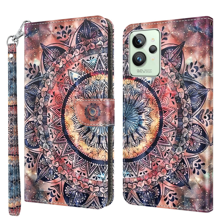 3D Painted Leather Phone Case, For Realme GT2 Pro, For Sony Xperia 5 IV, For Motorola Moto E22, For Honor X8 4G, For Honor 50