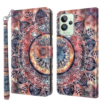 3D Painted Leather Phone Case, For Realme GT2 Pro, For Sony Xperia 5 IV, For Motorola Moto E22, For Honor X8 4G, For Honor 50
