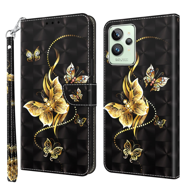 3D Painted Leather Phone Case, For Realme GT2 Pro, For Sony Xperia 5 IV, For Motorola Moto E22, For Honor X8 4G, For Honor 50