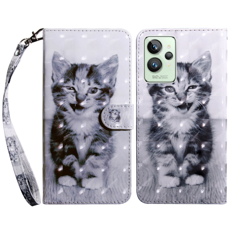 3D Painted Leather Phone Case, For Realme GT2 Pro, For Sony Xperia 5 IV, For Motorola Moto E22, For Honor X8 4G, For Honor 50