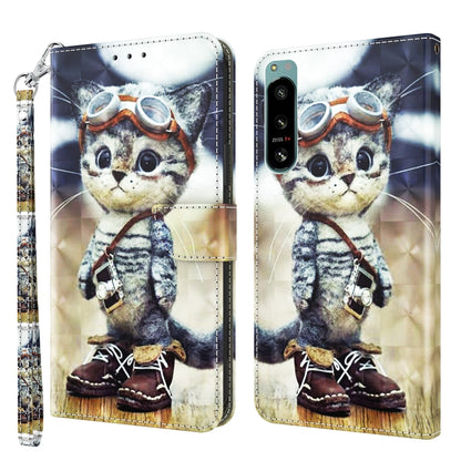 3D Painted Leather Phone Case, For Realme GT2 Pro, For Sony Xperia 5 IV, For Motorola Moto E22, For Honor X8 4G, For Honor 50
