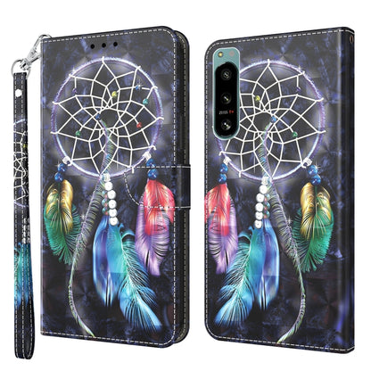 3D Painted Leather Phone Case, For Realme GT2 Pro, For Sony Xperia 5 IV, For Motorola Moto E22, For Honor X8 4G, For Honor 50