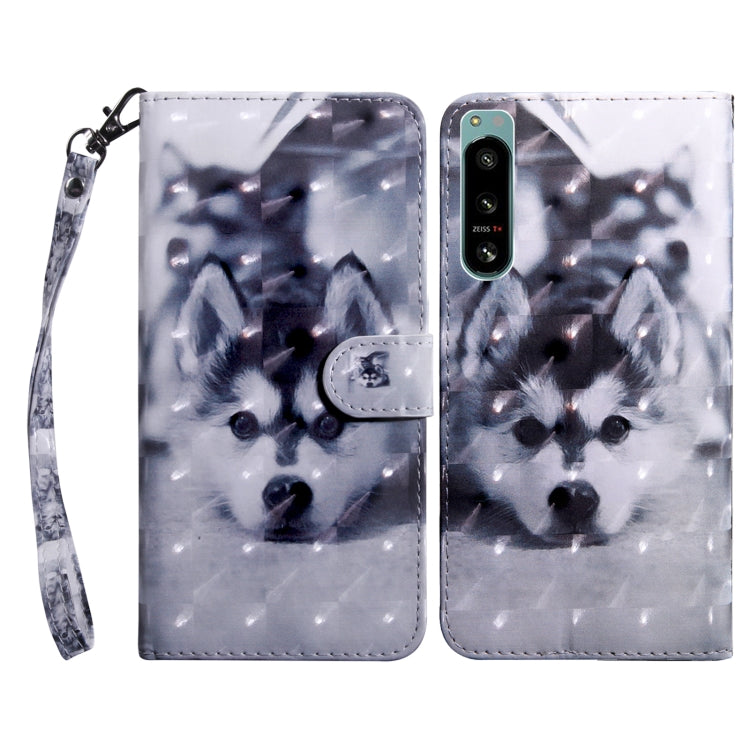 3D Painted Leather Phone Case, For Realme GT2 Pro, For Sony Xperia 5 IV, For Motorola Moto E22, For Honor X8 4G, For Honor 50