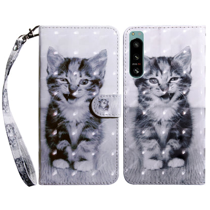 3D Painted Leather Phone Case, For Realme GT2 Pro, For Sony Xperia 5 IV, For Motorola Moto E22, For Honor X8 4G, For Honor 50