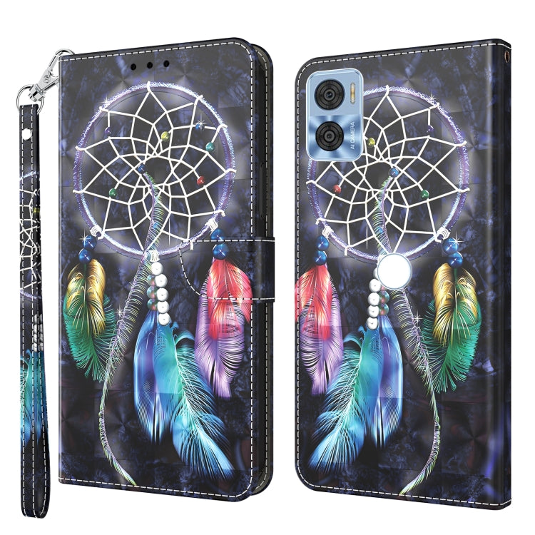 3D Painted Leather Phone Case, For Realme GT2 Pro, For Sony Xperia 5 IV, For Motorola Moto E22, For Honor X8 4G, For Honor 50