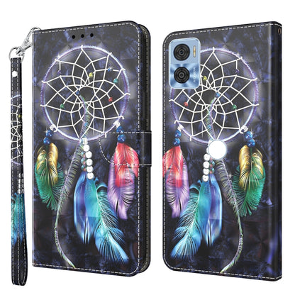 3D Painted Leather Phone Case, For Realme GT2 Pro, For Sony Xperia 5 IV, For Motorola Moto E22, For Honor X8 4G, For Honor 50