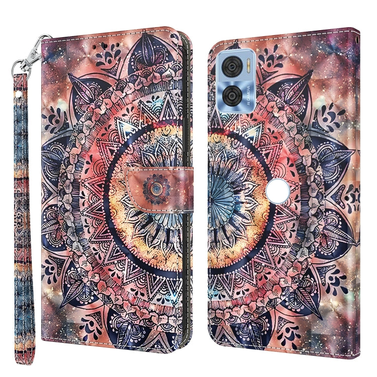 3D Painted Leather Phone Case, For Realme GT2 Pro, For Sony Xperia 5 IV, For Motorola Moto E22, For Honor X8 4G, For Honor 50
