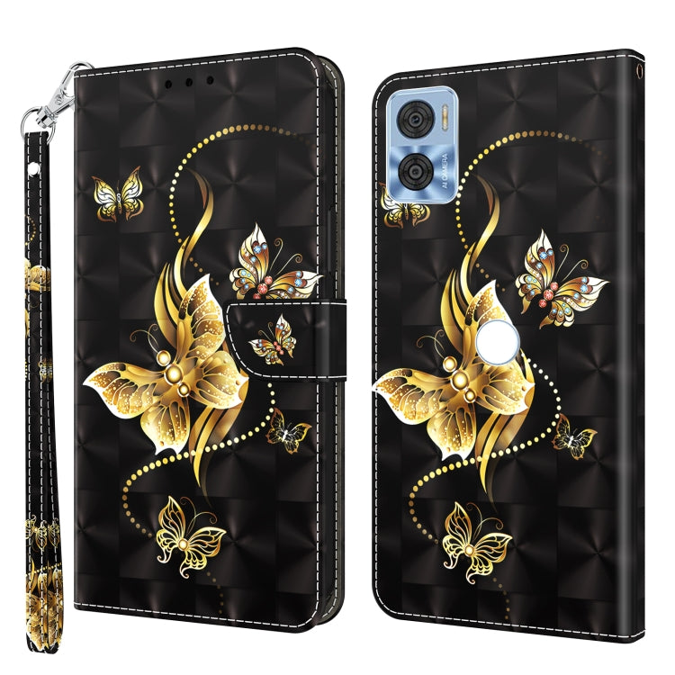 3D Painted Leather Phone Case, For Realme GT2 Pro, For Sony Xperia 5 IV, For Motorola Moto E22, For Honor X8 4G, For Honor 50