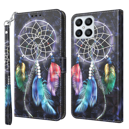 3D Painted Leather Phone Case, For Realme GT2 Pro, For Sony Xperia 5 IV, For Motorola Moto E22, For Honor X8 4G, For Honor 50