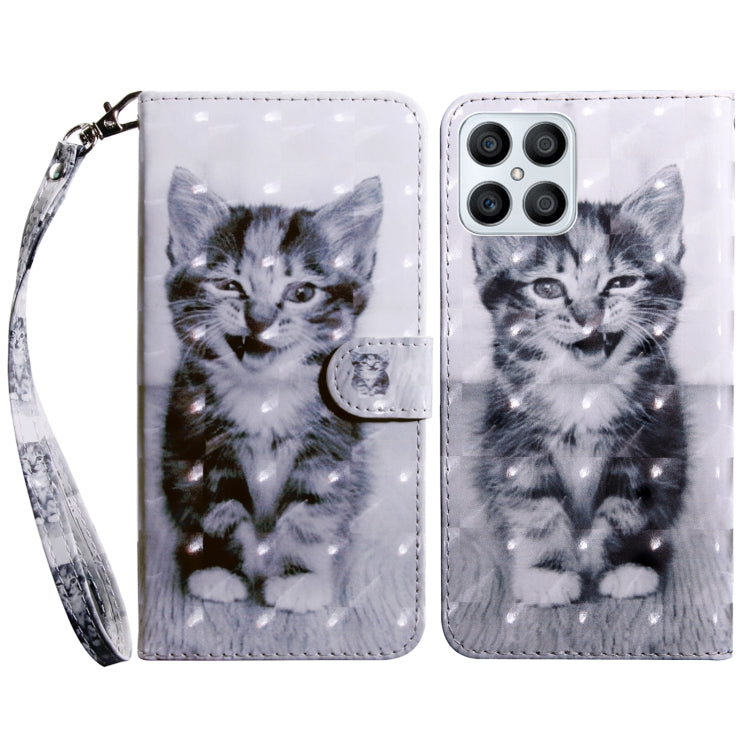 3D Painted Leather Phone Case, For Realme GT2 Pro, For Sony Xperia 5 IV, For Motorola Moto E22, For Honor X8 4G, For Honor 50