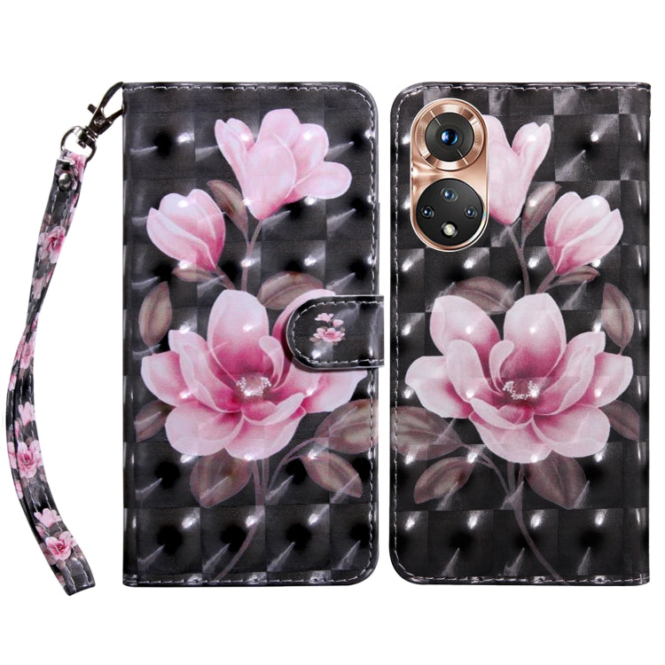 3D Painted Leather Phone Case, For Realme GT2 Pro, For Sony Xperia 5 IV, For Motorola Moto E22, For Honor X8 4G, For Honor 50