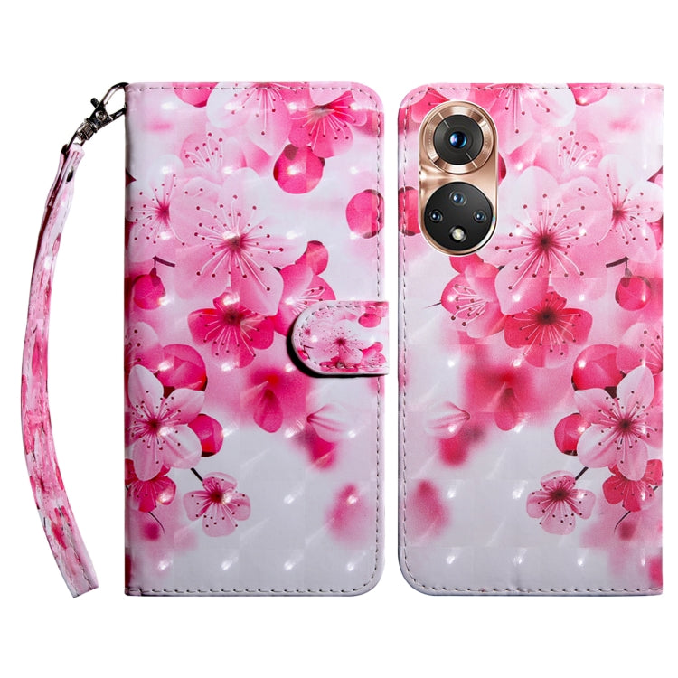 3D Painted Leather Phone Case, For Realme GT2 Pro, For Sony Xperia 5 IV, For Motorola Moto E22, For Honor X8 4G, For Honor 50