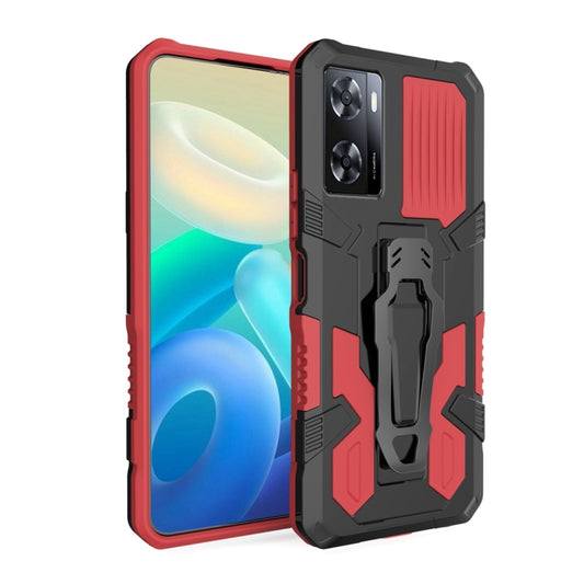 Armor Warrior Shockproof PC + TPU Phone Case, For OPPO A57 4G, For OPPO Reno7 4G, For Realme C30, For vivo V25, For vivo Y16, For vivo Y35, For Xiaomi Redmi A1, For Samsung Galaxy A04, For Infinix Note 12 G96