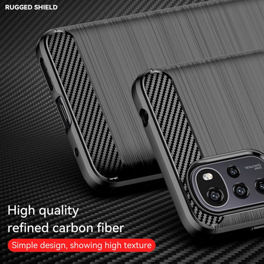 Brushed Texture Carbon Fiber TPU Phone Case, For Motorola Moto E32 India, For MotorolaMoto E22, For Motorola Moto E22i, For Xiaomi Redmi Note 11R, For Xiaomi 12T / Redmi K50 Ultra, For OPPO A77s, For Honor X6 5G, For Honor X8 5G, For Honor Play 30     ...