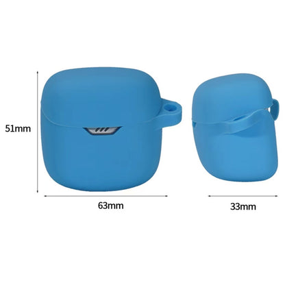 For JBL Tune Flex Earphone Silicone Protective Case