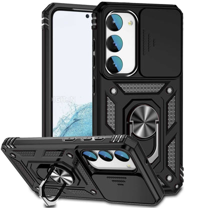 Sliding Camshield Holder Phone Case, For Google Pixel 7 5G, For Google Pixel 7 Pro 5G, For Honor X9, For Samsung Galaxy S23 5G, For Samsung Galaxy S23+ 5G, For Samsung Galaxy S23 Ultra 5G