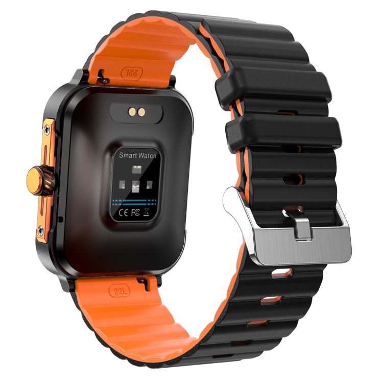 Montre intelligente D09 avec écran TFT carré de 1,9 pouces et surveillance de la pression artérielle