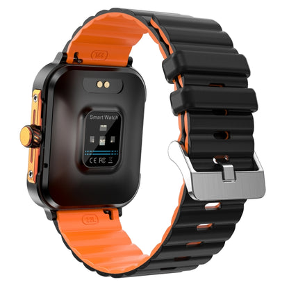 Montre intelligente D09 avec écran TFT carré de 1,9 pouces et surveillance de la pression artérielle