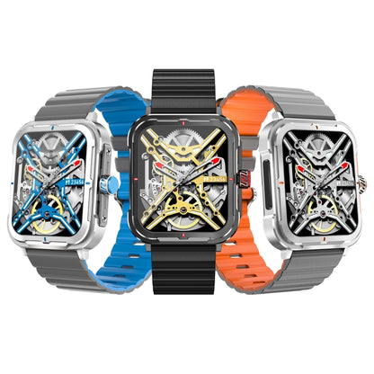 Montre intelligente D09 avec écran TFT carré de 1,9 pouces et surveillance de la pression artérielle