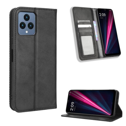 Magnetic Buckle Retro Texture Leather Phone Case, For Realme C33 4G, For T-Mobile Revvl 6 5G, For T-Mobile REVVL 6 Pro 5G, For vivo V25 5G /  X80 Lite, For vivo V25 Pro / S15 Pro, For vivo Y35 4G / Y22s 4G / Y22 4G 2022, For Wiko Power U20 / U10       ...