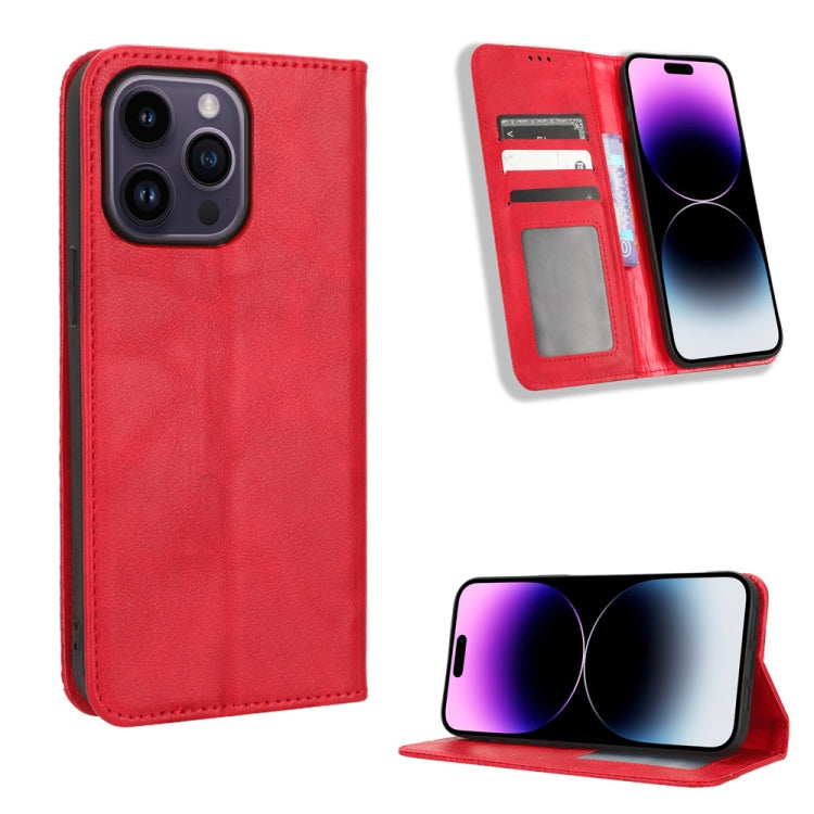 Magnetic Buckle Retro Texture Leather Phone Case, For Samsung Galaxy A23e / A23s / A23 5G JP, For Sony Xperia 5 IV, For Sharp Aquos Sense7 Plus, For iPhone 14 Plus, For Sharp Aquos Sense7, For iPhone 14 Pro Max, For Xiaomi 12T / Redmi K50 Ultra        ...