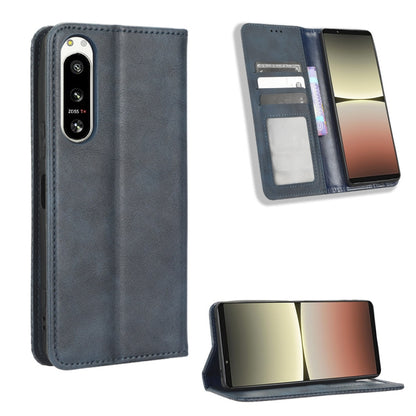Magnetic Buckle Retro Texture Leather Phone Case, For Sony Xperia 5 IV, For Sharp Aquos Sense7 Plus, For Sharp Aquos Sense7, For iPhone 14 Plus, For iPhone 14 Pro Max, For Xiaomi 12T / Redmi K50 Ultra, For iPhone 14 Pro, For Xiaomi Poco C40            ...