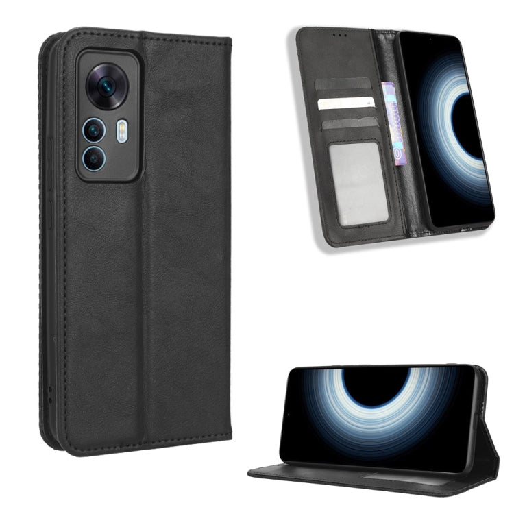 Magnetic Buckle Retro Texture Leather Phone Case, For Samsung Galaxy A23e / A23s / A23 5G JP, For Sony Xperia 5 IV, For Sharp Aquos Sense7 Plus, For iPhone 14 Plus, For Sharp Aquos Sense7, For iPhone 14 Pro Max, For Xiaomi 12T / Redmi K50 Ultra        ...