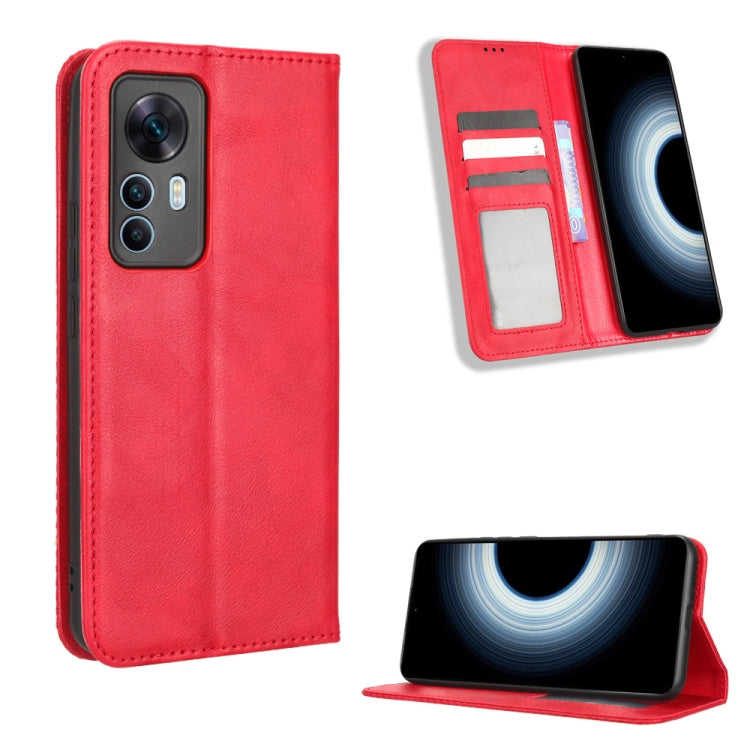 Magnetic Buckle Retro Texture Leather Phone Case, For Samsung Galaxy A23e / A23s / A23 5G JP, For Sony Xperia 5 IV, For Sharp Aquos Sense7 Plus, For iPhone 14 Plus, For Sharp Aquos Sense7, For iPhone 14 Pro Max, For Xiaomi 12T / Redmi K50 Ultra        ...
