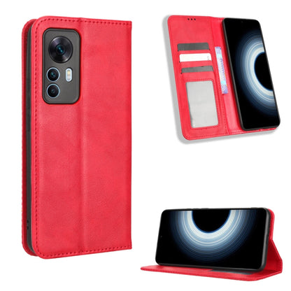 Magnetic Buckle Retro Texture Leather Phone Case, For Samsung Galaxy A23e / A23s / A23 5G JP, For Sony Xperia 5 IV, For Sharp Aquos Sense7 Plus, For iPhone 14 Plus, For Sharp Aquos Sense7, For iPhone 14 Pro Max, For Xiaomi 12T / Redmi K50 Ultra        ...