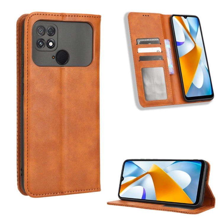 Magnetic Buckle Retro Texture Leather Phone Case, For Samsung Galaxy A23e / A23s / A23 5G JP, For Sony Xperia 5 IV, For Sharp Aquos Sense7 Plus, For iPhone 14 Plus, For Sharp Aquos Sense7, For iPhone 14 Pro Max, For Xiaomi 12T / Redmi K50 Ultra        ...