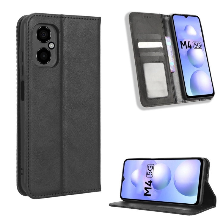 Magnetic Buckle Retro Texture Leather Phone Case, For Samsung Galaxy A23e / A23s / A23 5G JP, For Sony Xperia 5 IV, For Sharp Aquos Sense7 Plus, For iPhone 14 Plus, For Sharp Aquos Sense7, For iPhone 14 Pro Max, For Xiaomi 12T / Redmi K50 Ultra        ...