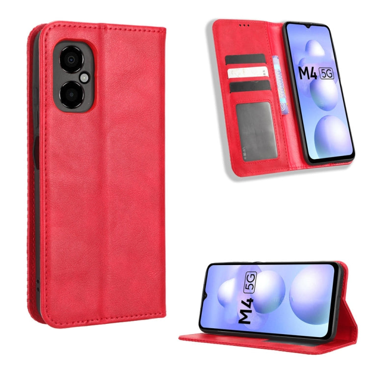 Magnetic Buckle Retro Texture Leather Phone Case, For Samsung Galaxy A23e / A23s / A23 5G JP, For Sony Xperia 5 IV, For Sharp Aquos Sense7 Plus, For iPhone 14 Plus, For Sharp Aquos Sense7, For iPhone 14 Pro Max, For Xiaomi 12T / Redmi K50 Ultra        ...