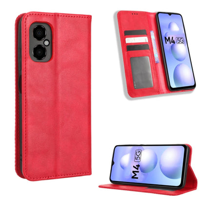 Magnetic Buckle Retro Texture Leather Phone Case, For Samsung Galaxy A23e / A23s / A23 5G JP, For Sony Xperia 5 IV, For Sharp Aquos Sense7 Plus, For iPhone 14 Plus, For Sharp Aquos Sense7, For iPhone 14 Pro Max, For Xiaomi 12T / Redmi K50 Ultra        ...
