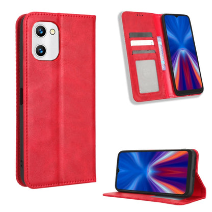 Magnetic Buckle Retro Texture Leather Phone Case, For Samsung Galaxy A23e / A23s / A23 5G JP, For Sony Xperia 5 IV, For Sharp Aquos Sense7 Plus, For iPhone 14 Plus, For Sharp Aquos Sense7, For iPhone 14 Pro Max, For Xiaomi 12T / Redmi K50 Ultra        ...