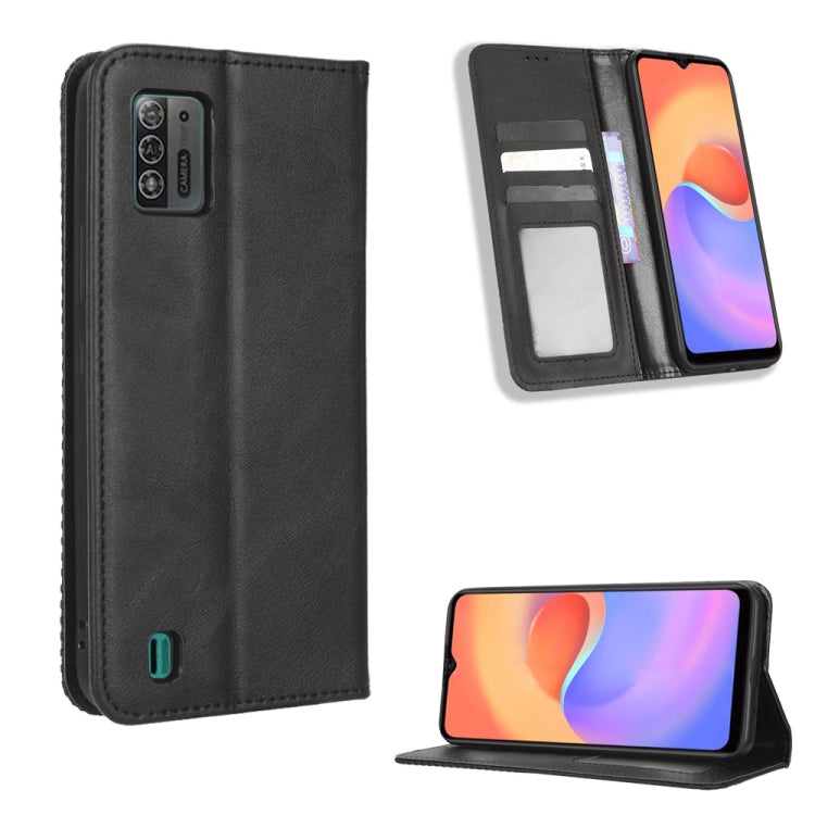 Magnetic Buckle Retro Texture Leather Phone Case, For Samsung Galaxy A23e / A23s / A23 5G JP, For Sony Xperia 5 IV, For Sharp Aquos Sense7 Plus, For iPhone 14 Plus, For Sharp Aquos Sense7, For iPhone 14 Pro Max, For Xiaomi 12T / Redmi K50 Ultra        ...