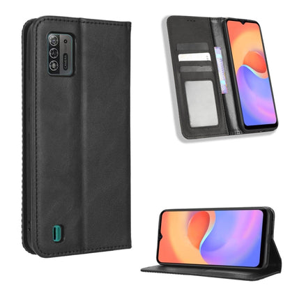 Magnetic Buckle Retro Texture Leather Phone Case, For Samsung Galaxy A23e / A23s / A23 5G JP, For Sony Xperia 5 IV, For Sharp Aquos Sense7 Plus, For iPhone 14 Plus, For Sharp Aquos Sense7, For iPhone 14 Pro Max, For Xiaomi 12T / Redmi K50 Ultra        ...