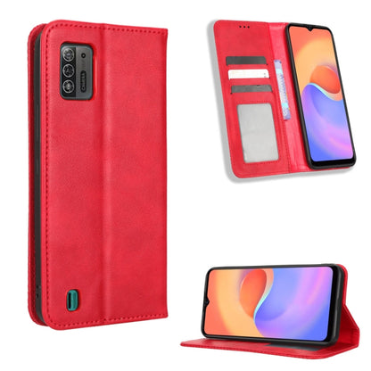 Magnetic Buckle Retro Texture Leather Phone Case, For Samsung Galaxy A23e / A23s / A23 5G JP, For Sony Xperia 5 IV, For Sharp Aquos Sense7 Plus, For iPhone 14 Plus, For Sharp Aquos Sense7, For iPhone 14 Pro Max, For Xiaomi 12T / Redmi K50 Ultra        ...