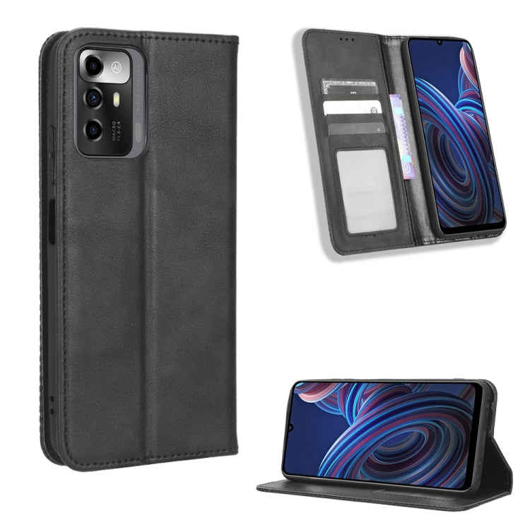 Magnetic Buckle Retro Texture Leather Phone Case, For Samsung Galaxy A23e / A23s / A23 5G JP, For Sony Xperia 5 IV, For Sharp Aquos Sense7 Plus, For iPhone 14 Plus, For Sharp Aquos Sense7, For iPhone 14 Pro Max, For Xiaomi 12T / Redmi K50 Ultra        ...