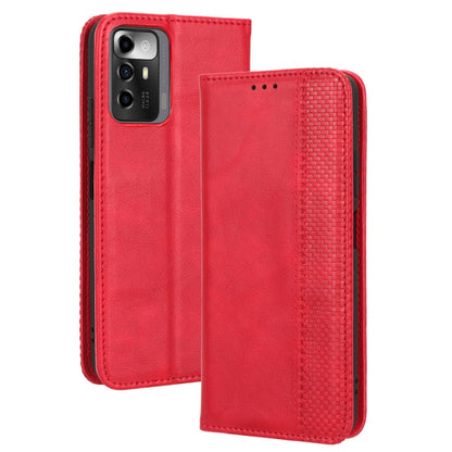 Magnetic Buckle Retro Texture Leather Phone Case, For Samsung Galaxy A23e / A23s / A23 5G JP, For Sony Xperia 5 IV, For Sharp Aquos Sense7 Plus, For iPhone 14 Plus, For Sharp Aquos Sense7, For iPhone 14 Pro Max, For Xiaomi 12T / Redmi K50 Ultra        ...