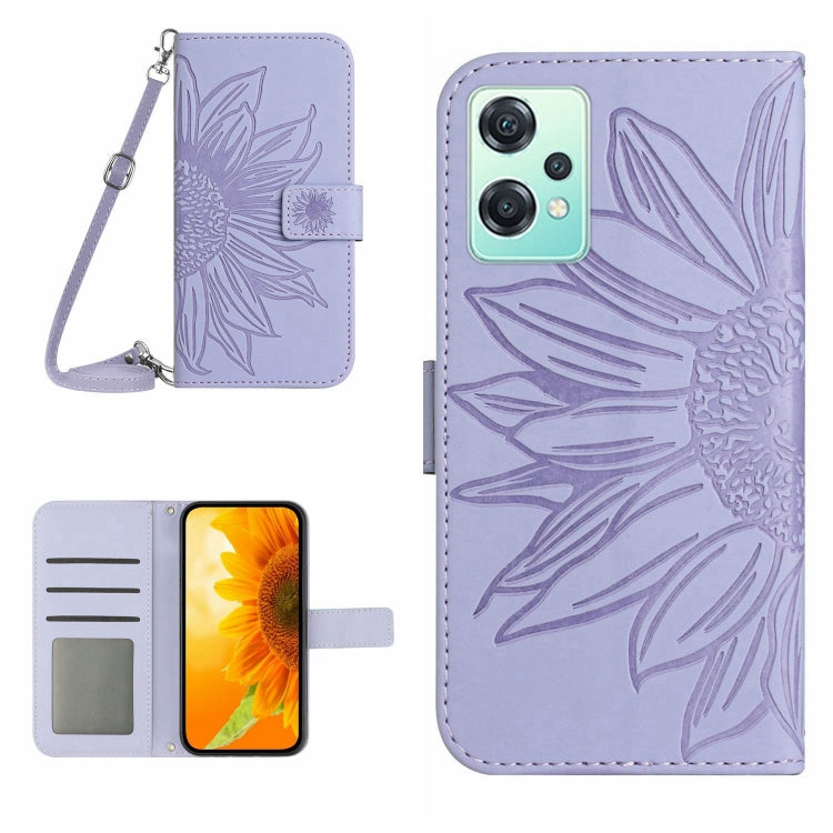 Skin Feel Sun Flower Pattern Flip Leather Phone Case with Lanyard, For Realme 9 4G/Realme 9 Pro+ 5G, For Realme 9 Pro 5G, For Realme 9i/A36/A76/A96 4G, For Realme 10 4G, For Realme 10 5G, For Realme C11, For Realme C12/C15/C25, For Realme C20/C21      ...