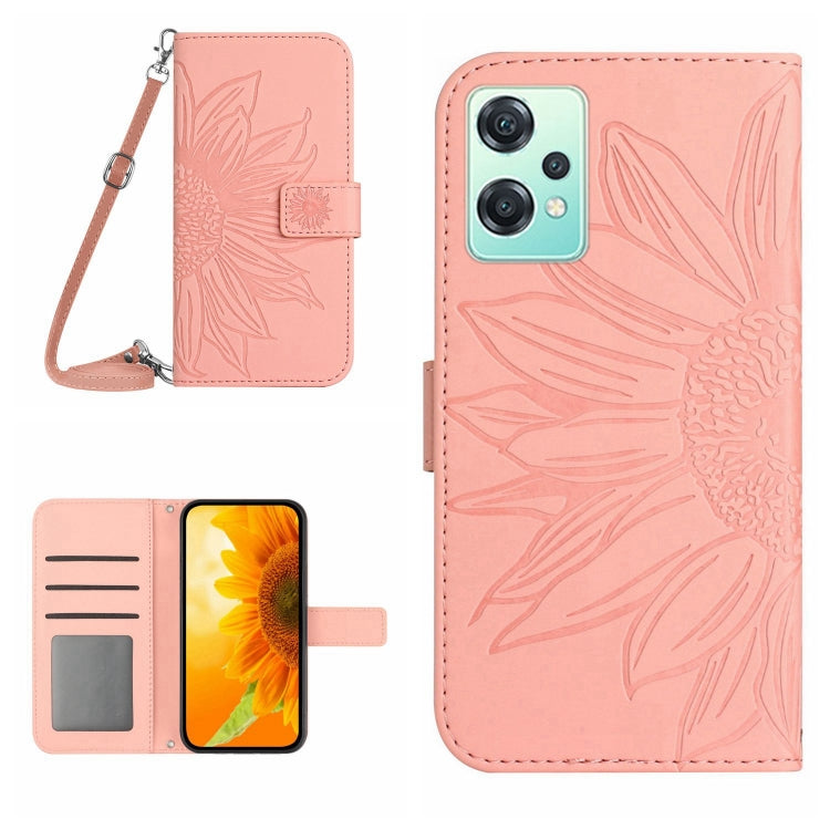 Skin Feel Sun Flower Pattern Flip Leather Phone Case with Lanyard, For Realme 9 4G/Realme 9 Pro+ 5G, For Realme 9 Pro 5G, For Realme 9i/A36/A76/A96 4G, For Realme 10 4G, For Realme 10 5G, For Realme C11, For Realme C12/C15/C25, For Realme C20/C21      ...