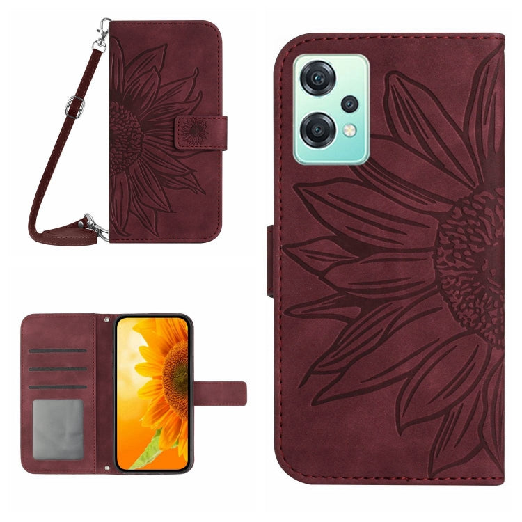 Skin Feel Sun Flower Pattern Flip Leather Phone Case with Lanyard, For Realme 9 4G/Realme 9 Pro+ 5G, For Realme 9 Pro 5G, For Realme 9i/A36/A76/A96 4G, For Realme 10 4G, For Realme 10 5G, For Realme C11, For Realme C12/C15/C25, For Realme C20/C21      ...
