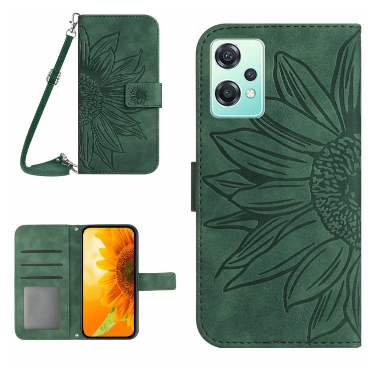 Skin Feel Sun Flower Pattern Flip Leather Phone Case with Lanyard, For Realme 9 4G/Realme 9 Pro+ 5G, For Realme 9 Pro 5G, For Realme 9i/A36/A76/A96 4G, For Realme 10 4G, For Realme 10 5G, For Realme C11, For Realme C12/C15/C25, For Realme C20/C21      ...